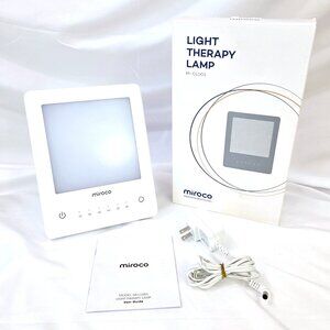 Miroco Light Therapy Lamp MI-CL003, 10,000 lux, 3 modes